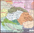 Las pérdidas terriotoriales de Hungría después del Tratado de Trianon